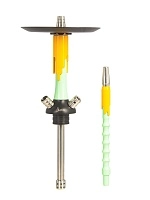 Фото 1 Кальян MAMAY CUSTOMS Flow фисташко-жёлтый (без колбы) 