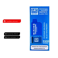 Фото 1 MIKING POD-система + картридж Blue Raspberry (5500 затяжек) 