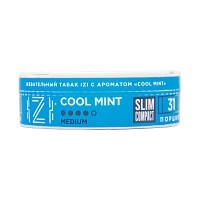 Фото 1 Табак жевательный IZI SLIM COMPACT С АРОМАТОМ «COOL MINT» 