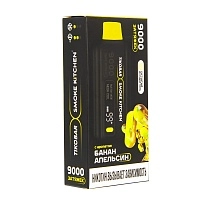 Фото  TIKOBA X SMOKE KITCHEN SOLO Банан Апельсин 9000 затяжек 