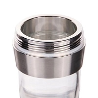 Фото 2 Колба Hoob Prima Pro (Прозрачный x Нержавеющая сталь) 