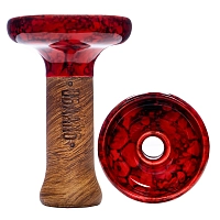 Фото 1 Чашка Облако Phunnel L Glaze Top 45 красно-чёрный мрамор 