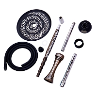 Фото 3 Кальян Alpha Hookah X Artist bronze (без колбы) 