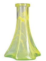 Фото 1 Колба Vessel Glass Пирамида жёлтый алебастр 