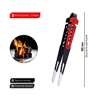 Фото 4 Щипцы Tortuga Вито красный 