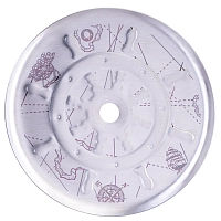 Фото 3 Кальян Tortuga Фэнси красный (без колбы) 