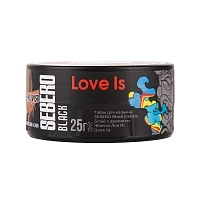 Фото  SEBERO Black с ароматом Жвачка «Лав Из» (Love Is), 25 гр. 