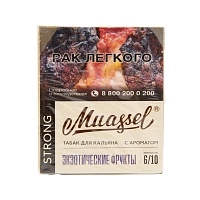 Фото  Muassel Strong с ароматом Экзотические фрукты, 40 гр. 