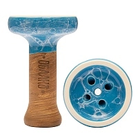 Фото  Чашка Облако Phunnel S Glaze Top 62 голубой мрамор 