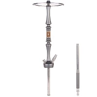 Фото 1 Кальян Hoob Mars Pro Космический серый x Нержавеющая сталь 