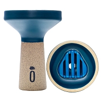 Фото 1 Чашка Облако Trio Line синий матовый 