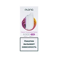 Фото  PLONQ MAX Гранат Смородина Лимон (6000 затяжек) 20 мг 