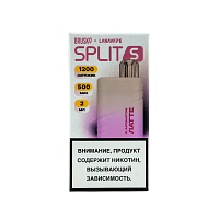 Фото  BRUSKO Split S Латте (1200 затяжек) 