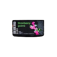 Фото  SEBERO Black с ароматом Клубника-Гуава (Strawberry Guava), 25 гр. 