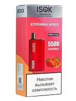 Фото  ISOK BOXX Клубника Арбуз (5500 затяжек) 