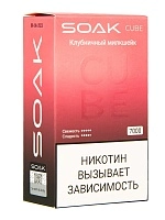Фото  SOAK CUBE Клубничный милкшейк 7000 затяжек 