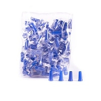 Фото  Мундштуки одноразовые СИНИЕ (100 шт) 