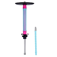 Фото 1 Кальян MAMAY CUSTOMS Coilovers фуксия-мята (без колбы) 