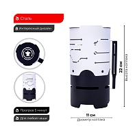 Фото 1 Колпак Tortuga Старк белый 