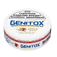 Фото  Табак жевательный GENITOX Апельсин 
