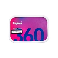 Фото 2 Табак для кальяна "САРМА 360" Лёгкая Смородина 120гр 