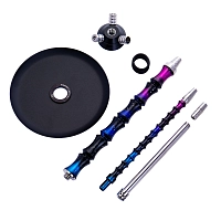 Фото 4 Кальян MAMAY CUSTOMS Asian BIG Dark Space (без колбы) 