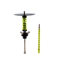 Фото  Кальян MAMAY CUSTOMS Coilover Micro чёрный-веста (без колбы) 