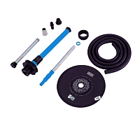 Фото 3 Кальян MISHA REVOLT Miami Blue синий (без колбы) 