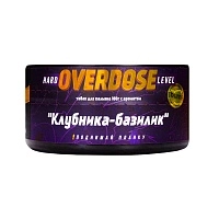 Фото  Overdose с ароматом Клубника, базилик (Strawberry Basil), 100гр. 
