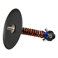 Фото 3 Кальян MAMAY CUSTOMS Coilovers золотой сплеш-синий сплеш (без колбы) 