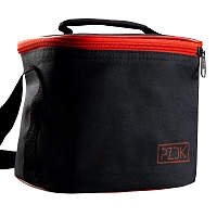 Фото 3 Кальян Pizduk PRO Black-bag (бело-голубая колба) 