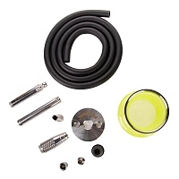 Фото 2 Кальян Pizduk PRO Black-bag (салатовая колба) 