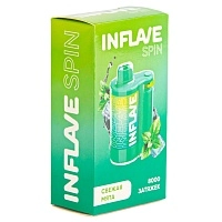 Фото  INFLAVE SPIN Свежая мята (8000 затяжек) 