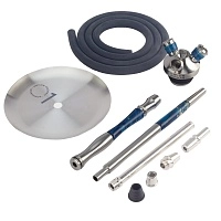 Фото 3 Кальян UNION Fibonacci гибрид синий (без колбы) 