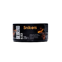 Фото  SEBERO Black с ароматом Сникирс (Snikers), 25 гр. 