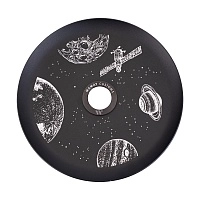 Фото 2 Кальян MAMAY CUSTOMS Coilovers MINI чёрно-фиолетовый лак (без колбы) гр. космос 