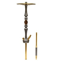 Фото 1 Кальян Hoob Mars Pro | Космический серый x Золото 