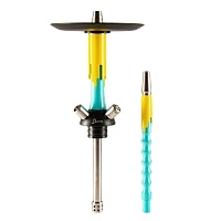 Фото  Кальян MAMAY CUSTOMS Flow мятно-жёлтый (без колбы) 