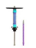 Фото 1 Кальян MAMAY CUSTOMS Coilovers MINI чёрный-space (грав. Rip Dip) (без колбы) 