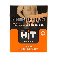 Фото  BlackBurn HiT 25 с ароматом груша, персик, ягоды (Pear Action), 30гр. 