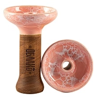 Фото  Чашка Облако Phunnel M Glaze Top розово-белый мрамор 