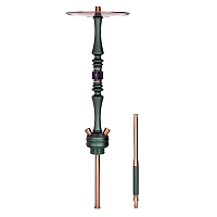 Фото 1 Кальян Hoob Mars Британский гоночный зелёный x Бронза 