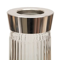 Фото 2 Колба DROP TWISTLOCK (на резьбе) (Прозрачная (Переходник Silver) 