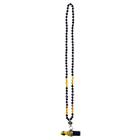 Фото  Мундштук индивидуальный Japona Hookah Mouth Tip Samurai Beads-Yellow 