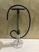 Фото  Кальян MAMAY CUSTOMS Coilovers хаки-зеленый (без колбы) 