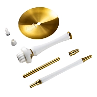 Фото 4 Кальян UNION Sleek PVD белый 