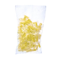 Фото 2 Мундштуки одноразовые ЖЕЛТЫЕ (100 шт) 