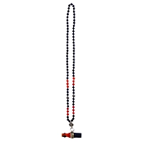 Фото 2 Мундштук индивидуальный Japona Hookah Mouth Tip Samurai Beads-Red 