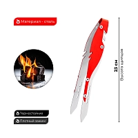 Фото 1 Щипцы Flame Red 