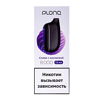 Фото  PLONQ MAX SMART Слива с кислинкой (8000 затяжек) 20 мг 